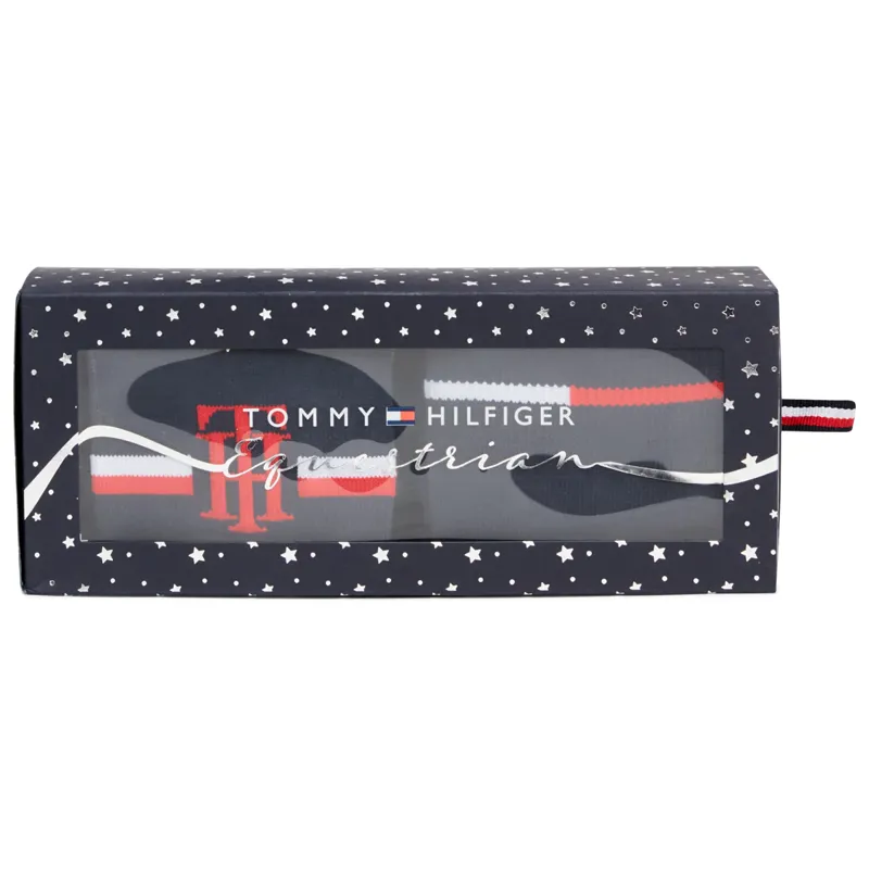 Tommy Hilfiger Men's 2 Pack Global Long Winter Riding Socks - Desert Sky-1